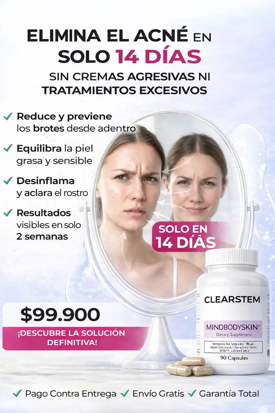 CLEARSTEM MINDBODYSKIN 90 CAPS