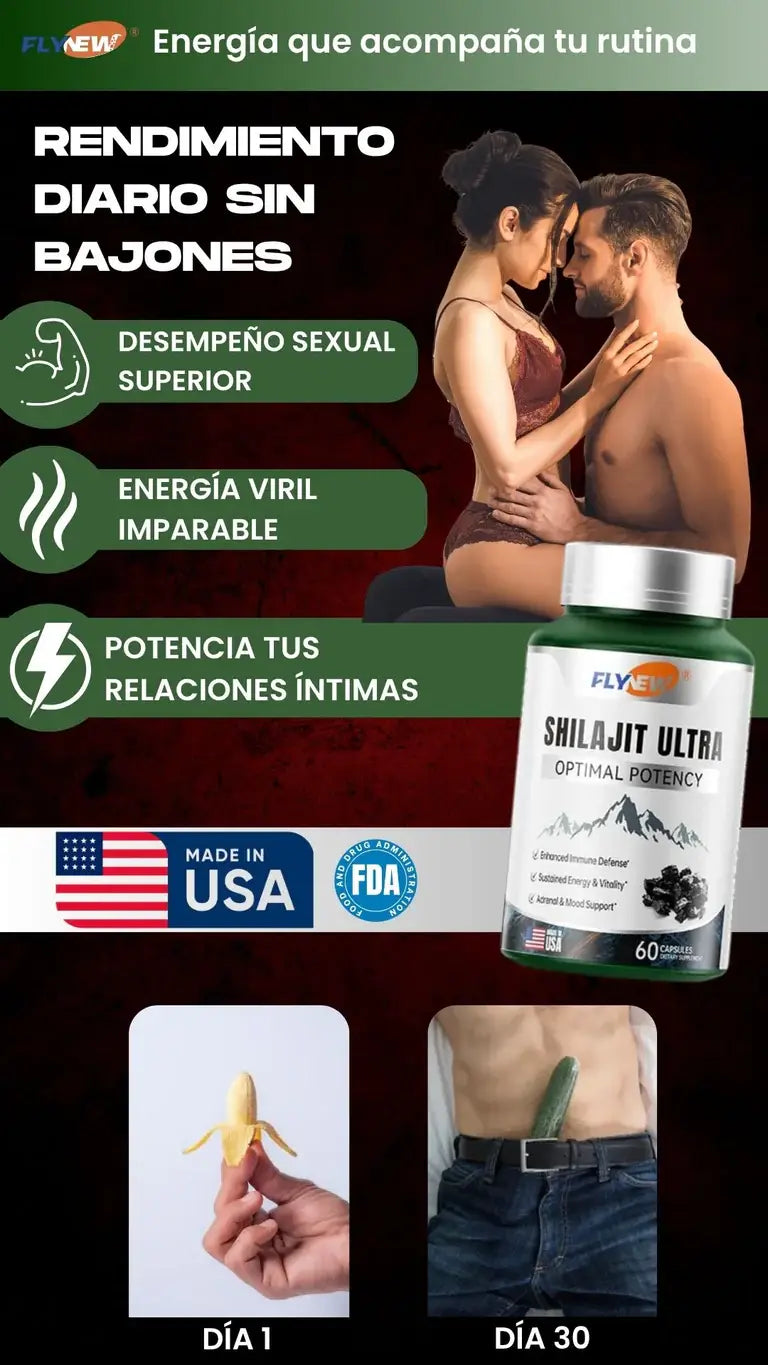 SHILAJIT ULTRA  X 60 CAP EN CAJA SEGURID
